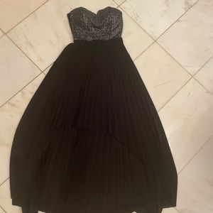 Bebe NYE matte starlet gown